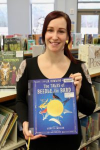 Ashleigh Skinner with 'The Tales of Beedle the Bard