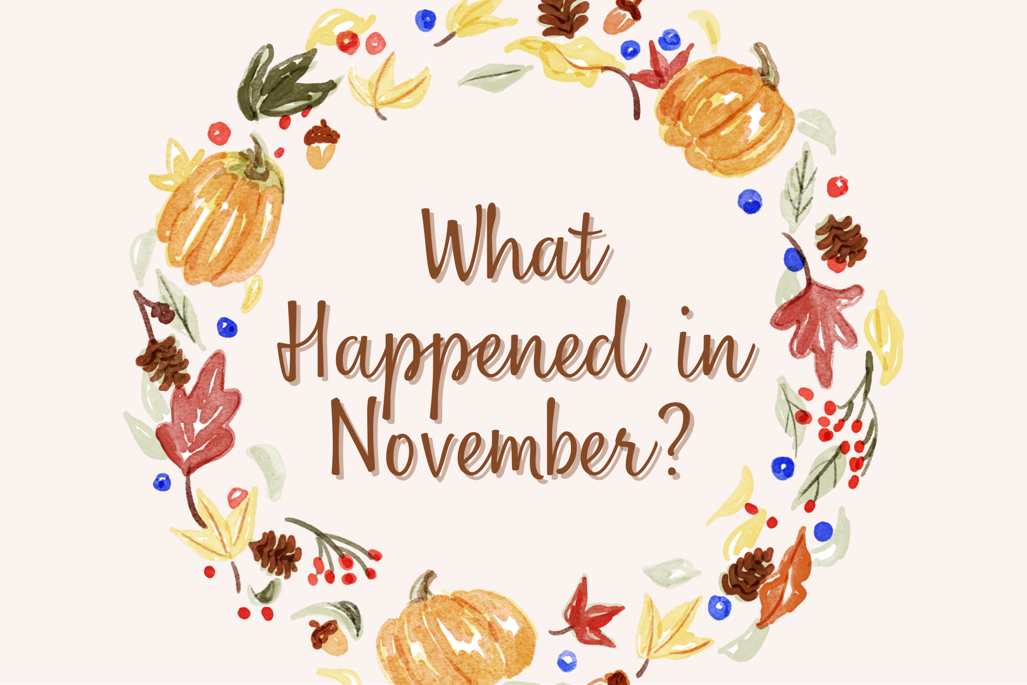 What Happened In November Charles County Public Library