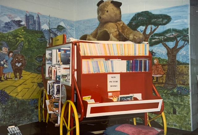 Book cart display