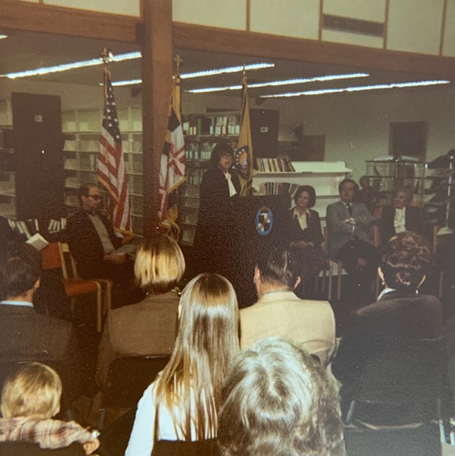 PD Brown Memorial Library Dedication event