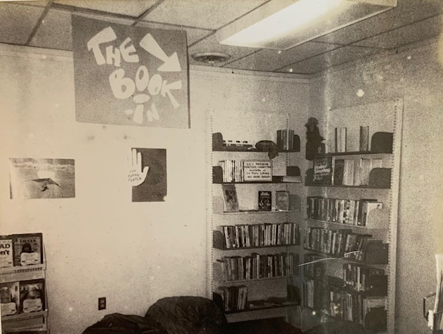 Young adult section in Winter 1979 at Waldorf Library