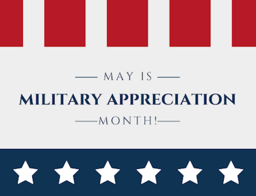 May is Military Appreciation Month!