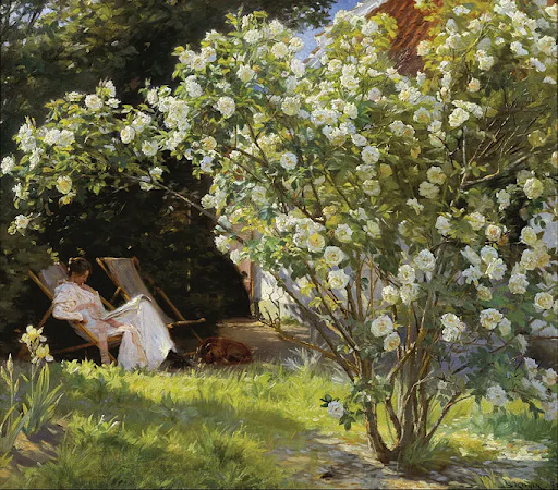 Peder Severin Krøyer, roses (1893)
