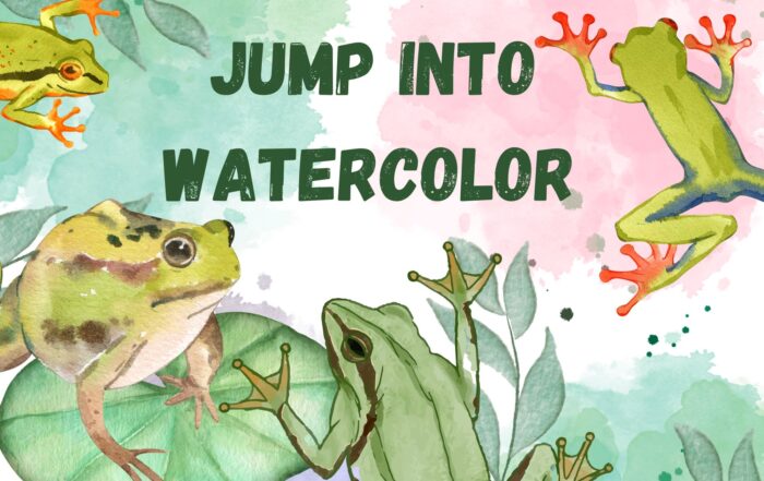 Jump in Watercolor - World Watercolor Month