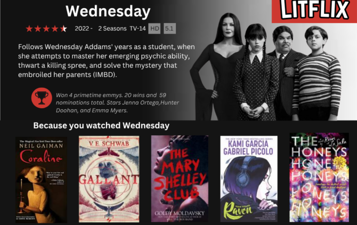 Read It Like You Stream It: Wednesday