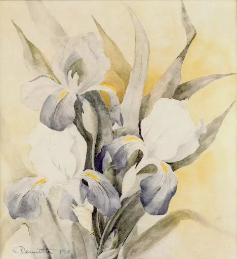 Iris Garden by Charles Demuth, 1920’s
