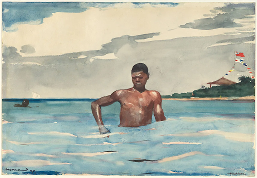 The Bather by Winslow Homer, 1899