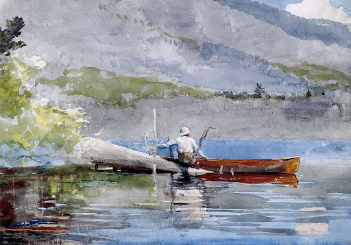 The Red Maple by Winslow Homer, 1892