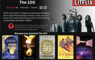 Read It Like You Stream It: The 100