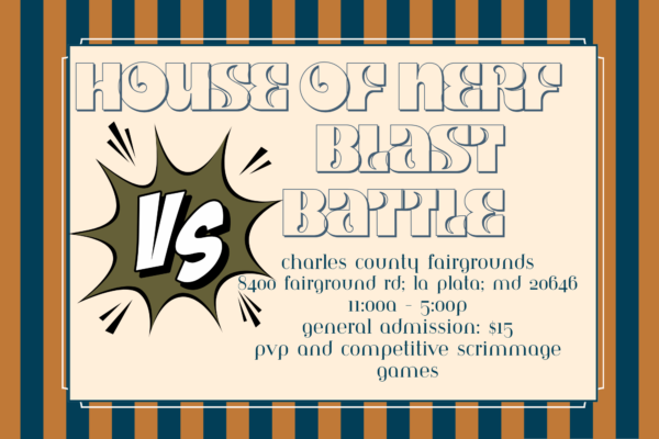 Southern Maryland House of Nerf 2025 Halloween Blaster Battle