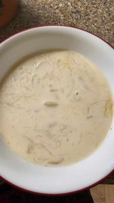 Step Six: I like my Saviyaan to be on the runny side. You can cook it a bit longer if you prefer it to be a thick (pudding) consistency. Give it a taste, but be careful because it may be hot! You can add more sugar if needed. If you do add more sugar, cook it for an additional 3-4 minutes.