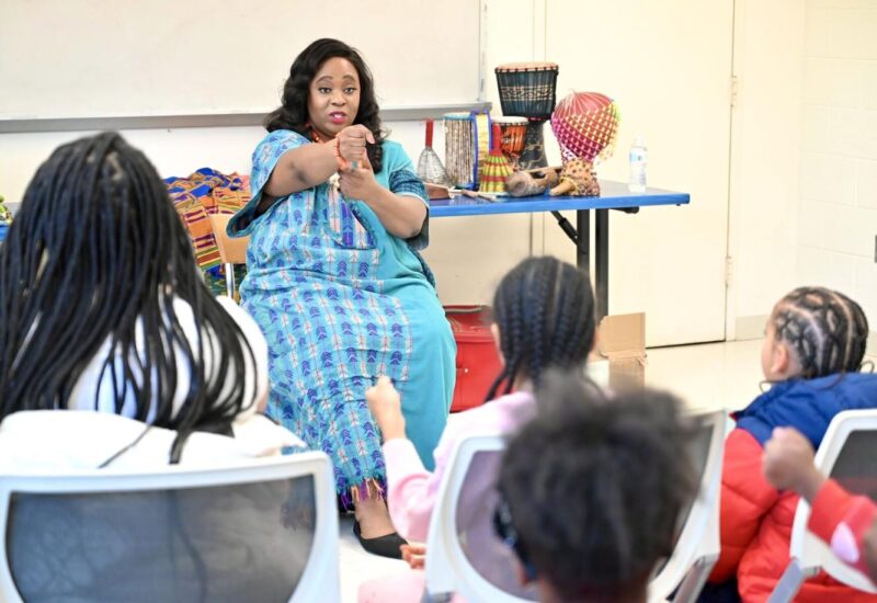 Time for a story by Madison Bateman